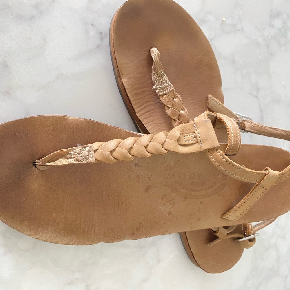 Rainbow Sandals size 7